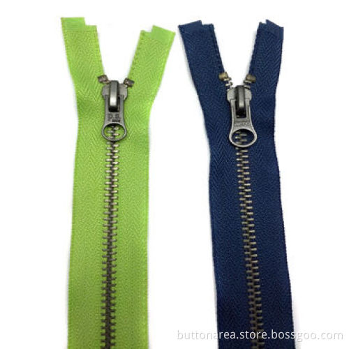 5# Metal Zipper, O/E, Auto-lock